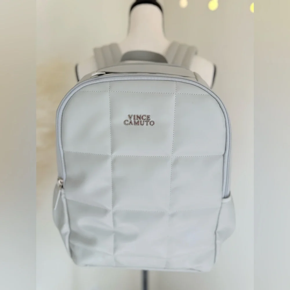 🌾 Vince Camuto‎ Minimalist Quilted Backpack w/ Laptop storage